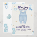 Search for blue denim baby shower invitations Overall