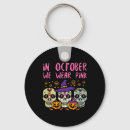 Search for pink skull keychains Halloween