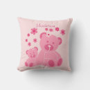 Search for teddy bear pillows Pink