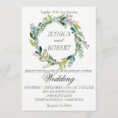 Recherche de watercolor wreath invitations Vert