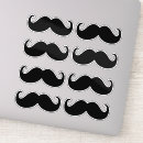Recherche de moustach autocollants Stache