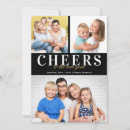 Search for cheers to new years cards Black and gold