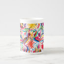 Recherche de motif coloré tasses Clair