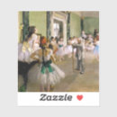 Search for vintage ballerinas stickers Edgar degas