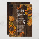 Search for harvest bridal shower invitations Autumn