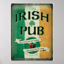 Recherche de pub irlandais posters Shamrock