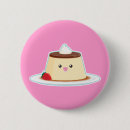Search for pudding buttons Kawaii