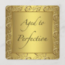 Search for womans 75th birthday invitations Gold