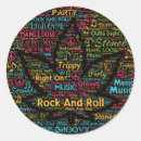 Search for rock art stickers Music