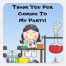 Search for girls in science stickers Kids