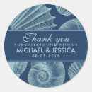 Search for blue seashell stickers Bridal shower