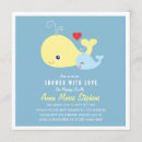 Recherche de whale baby boy shower invitations Bébé