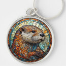 Recherche de loutre porteclés Coloré