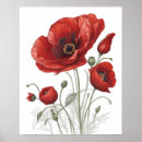 Recherche de red poppies posters Floral