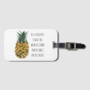 Recherche de ananas bagages étiquettes Exotique