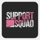 Search for breast cancer square stickers pink ribbon
