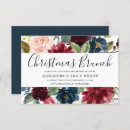 Recherche de brunch noël invitations Rouge