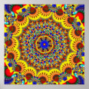 Search for kaleidoscopic patterns posters Fractal