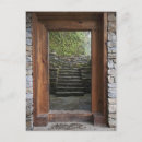 Recherche de mur en bois cartes postales Porte