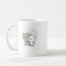 Search for cat and teddy bear mugs Cute milk and mocha