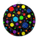 Recherche de arc en ciel couleurs de jeux de fléchettes Multicolore