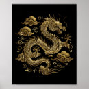 Search for asian dragon posters Vintage