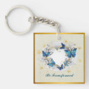 Search for and white star keychains Gold