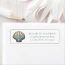 Search for scallop shell return address labels Coastal