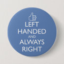 Recherche de gaucher badges Amusant