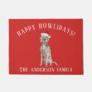 Search for christmas dog doormats Weimaraner