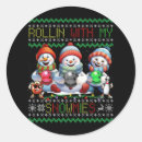 Recherche de affreux autocollants Noël