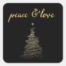 Search for peace tree stickers Gold