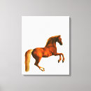 Search for arabians canvas prints Chestnut