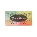 Search for medieval return address labels Vintage