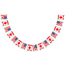 Search for canadian bunting flags America