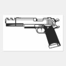Search for pistol stickers Gun