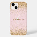Search for gold glitter iphone cases Girly feminine