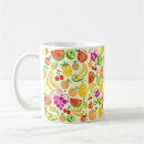 Recherche de pastèque motif tasses Dessin