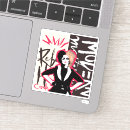 Recherche de pochoirs autocollants Méchant