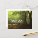 Recherche de calme cartes postales Forêt