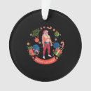 Search for workout ornaments Santa claus