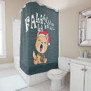 Search for dog christmas shower curtains Puppy