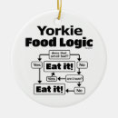 Search for yorkie ornaments Mom