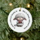 Search for sheep ornaments Whimsical