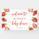 Search for strawberry banners Strawberry baby shower