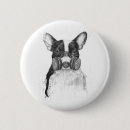 Recherche de bouledogue francais badges Drôle
