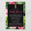 Search for luau bridal shower invitations Pineapple