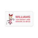 Search for who return address labels Merry christmas
