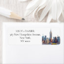 Search for new york skyline return address labels Modern