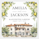 Recherche de villa stickers Italie